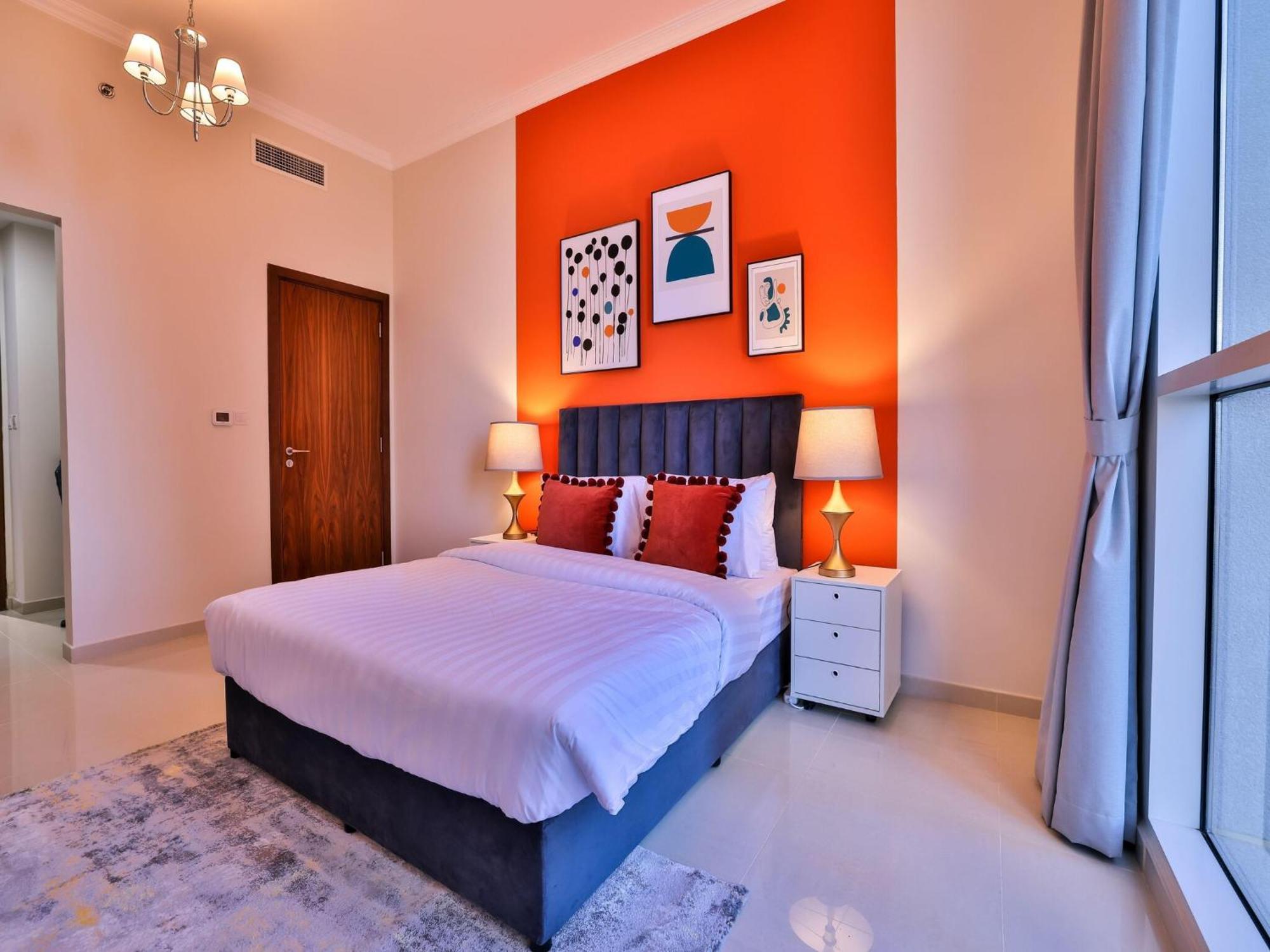 Luxe Apartments Near Dubai Mall Burj Khalifa Pool Gym Parking Экстерьер фото