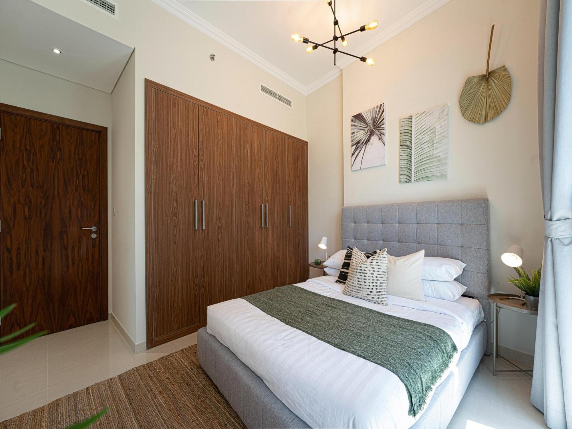 Luxe Apartments Near Dubai Mall Burj Khalifa Pool Gym Parking Экстерьер фото