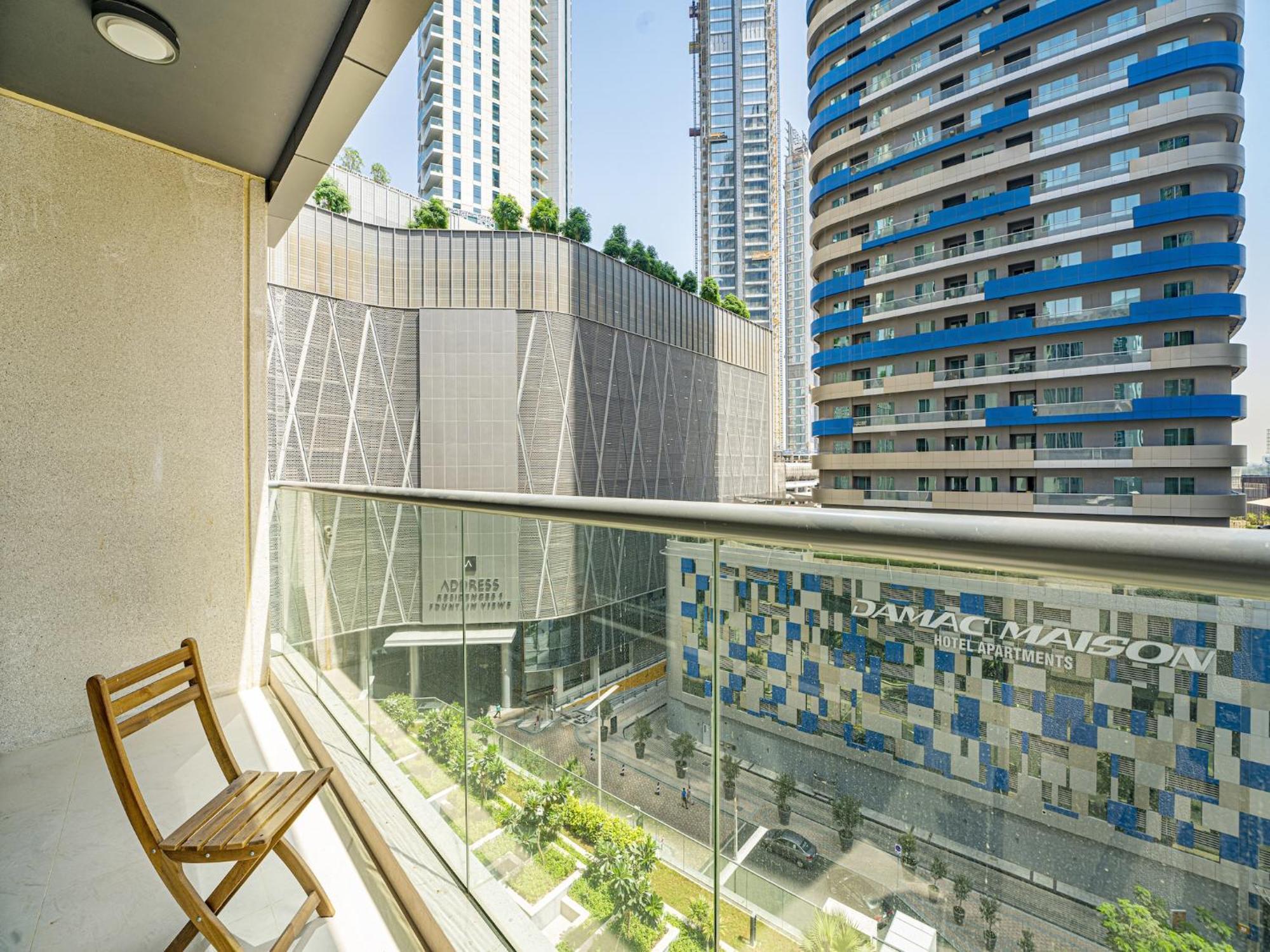 Luxe Apartments Near Dubai Mall Burj Khalifa Pool Gym Parking Экстерьер фото