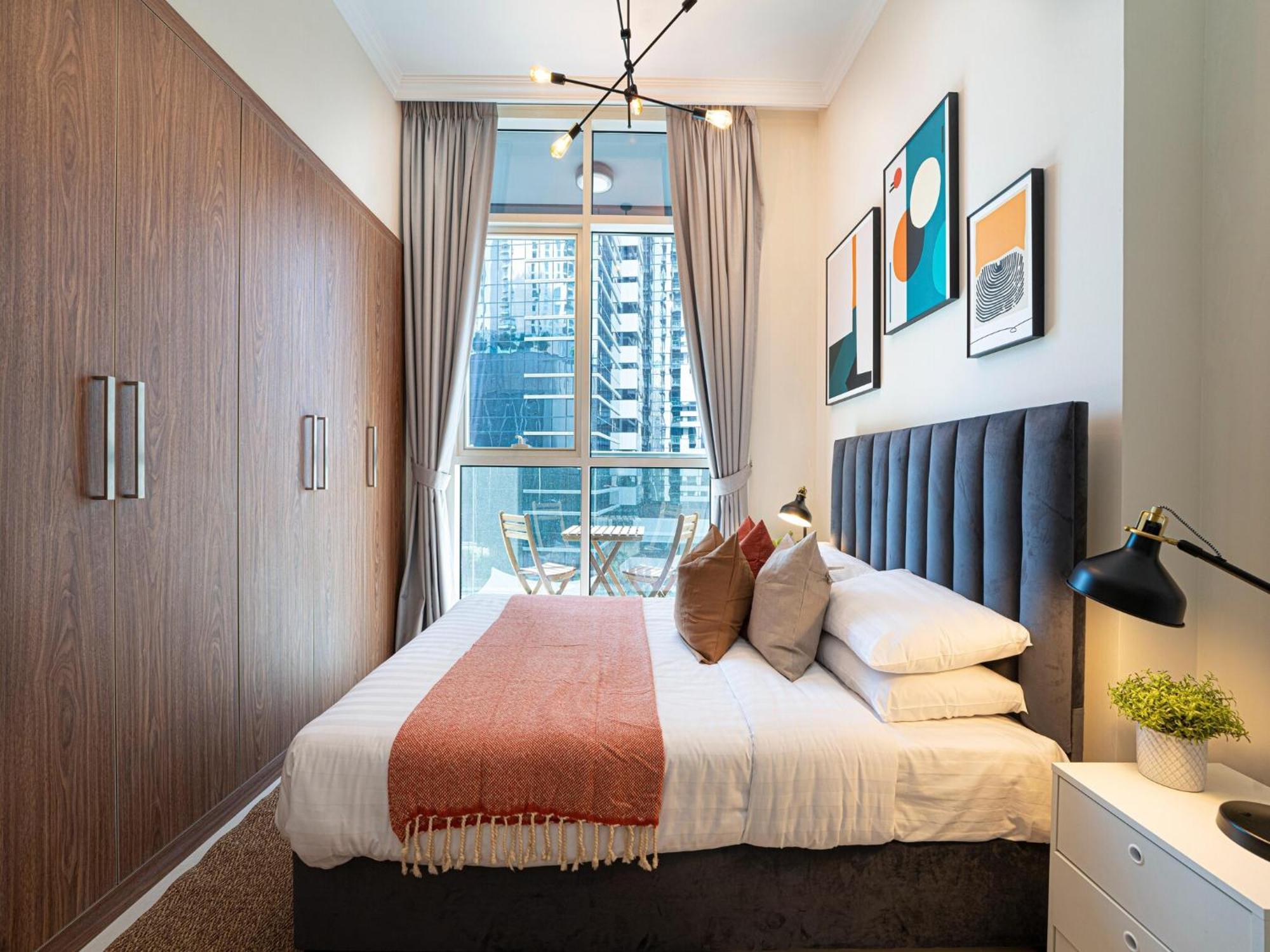 Luxe Apartments Near Dubai Mall Burj Khalifa Pool Gym Parking Экстерьер фото