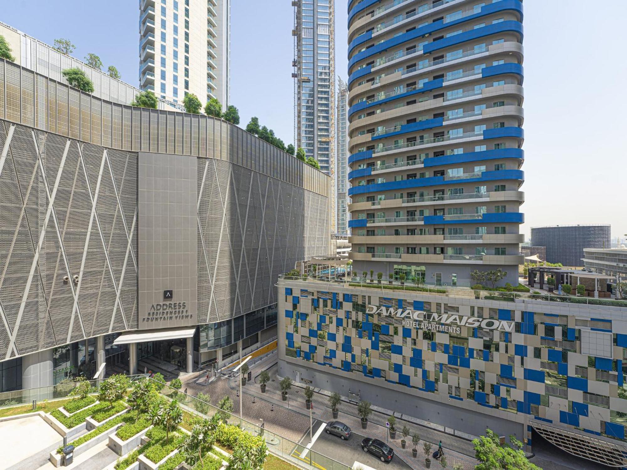 Luxe Apartments Near Dubai Mall Burj Khalifa Pool Gym Parking Экстерьер фото